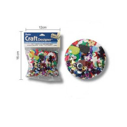 Set paillettes assortite 110 gr