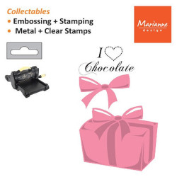 Fustella metallica Marianne Design Collectables Box of Chocolate