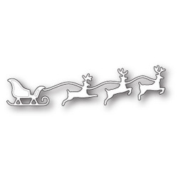 Fustella metallica Memory Box Small Reindeer Team