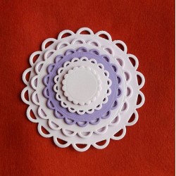 Fustella Spellbinders Lacy Circles