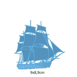 Fustella metallica Marianne Design Creatables Tiny's tall ship