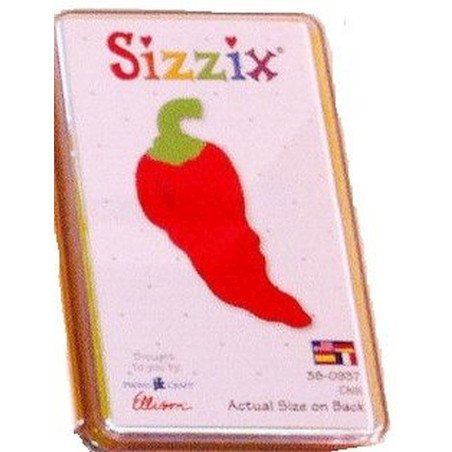 Fustella Sizzix Originals Yellow Peperoncino