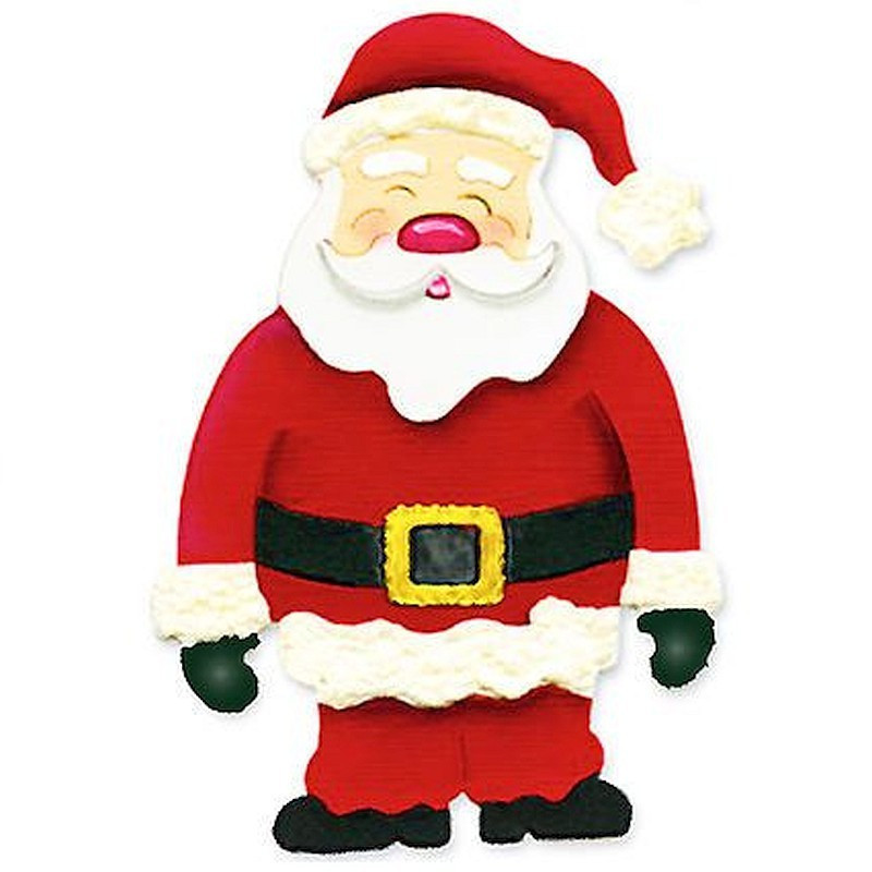 Fustella Sizzix Originals Santa Claus