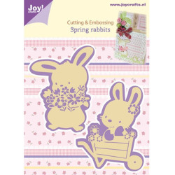 Fustella metallica Joy! Crafts Spring Rabbits