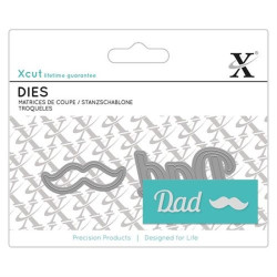 Fustella metallica Xcut Mini sentiment Dad