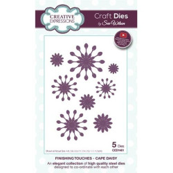 Fustella metallica Creative Expressions Cape Daisy