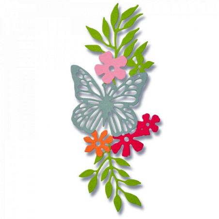 Fustella Sizzix Thinlits Meadow Butterfly 2