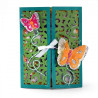 Fustella Sizzix Thinlits Gatefold Card Butterflies