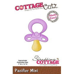 Fustella metallica Cottage Cutz Pacifier Mini