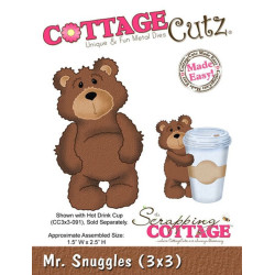 Fustella metallica Cottage Cutz Mr Snuggles