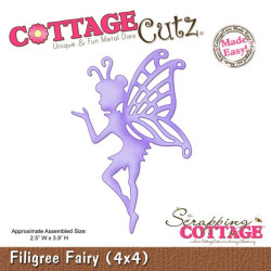 Fustella metallica Cottage Cutz Filigree Fairy