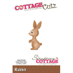 Fustella metallica Cottage Cutz Rabbit