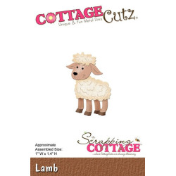 Fustella metallica Cottage Cutz Lamb