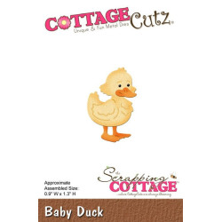 Fustella metallica Cottage Cutz Baby Duck