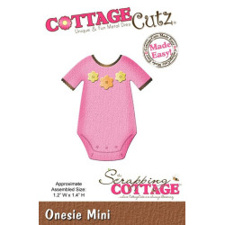 Fustella metallica Cottage Cutz Onesie Mini