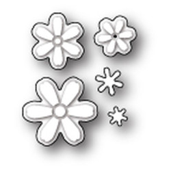 Fustella metallica PoppyStamps Daisy Cluster