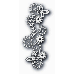 Fustella metallica Tutti Designs Butterfly Scroll