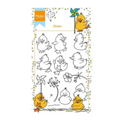 Timbri Marianne Design Clear Stamps Hetty's ducks