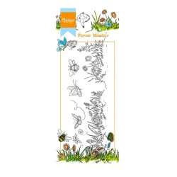 Timbri Marianne Design Clear Stamps Hetty's Border Flower Meadow