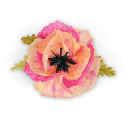 Fustella Sizzix Thinlits Large Poppy