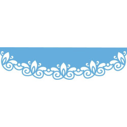 Fustella metallica Marianne Design Creatables curved border