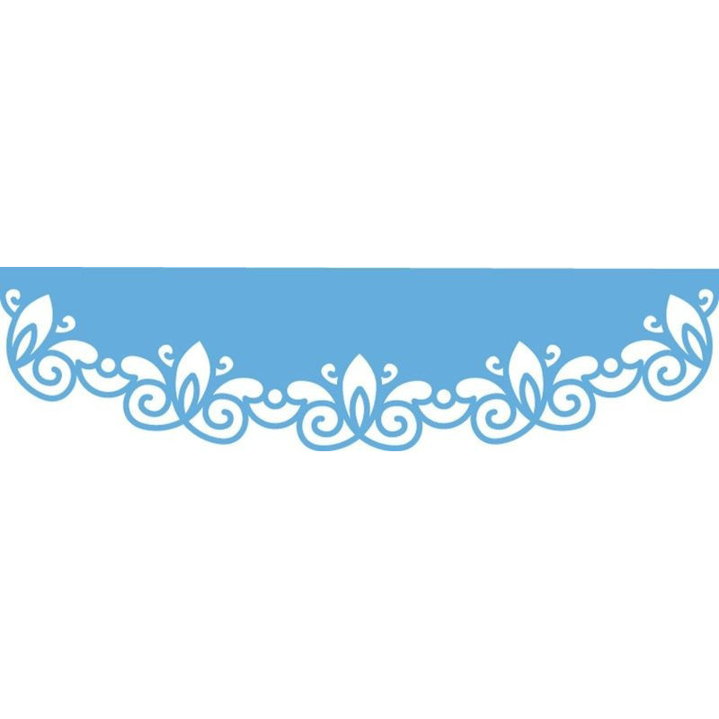 Fustella metallica Marianne Design Creatables curved border