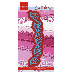 Fustella metallica Marianne Design Creatables curved border