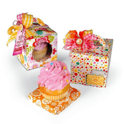 Fustella Sizzix BIGz XL Die Box Cupcake