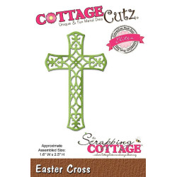 Fustella metallica Cottage Cutz Easter Cross