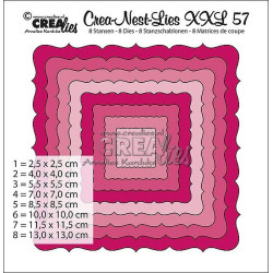 Fustella metallica Crealies Crea-nest-lies XXL no. 57