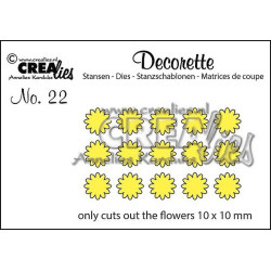 Fustella metallica Crealies Decorette nr 22