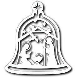 Fustella metallica Tutti Designs Nativity Bell