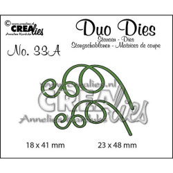 Fustella metallica Crealies Duo Dies 33 A Leaves 3