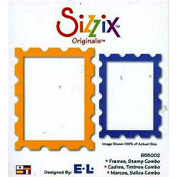 Fustella Sizzix Originals Frames Stamp Combo