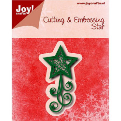 Fustella metallica Joy! Crafts Cutting & Embossing Stars