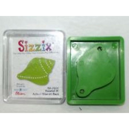 Fustella Sizzix Originals Green Seashell 1