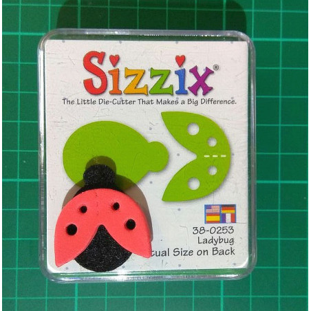 Fustella Sizzix Originals Green Coccinella