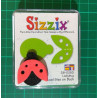 Fustella Sizzix Originals Green Coccinella