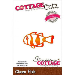 Fustella metallica Cottage Cutz Clown Fish