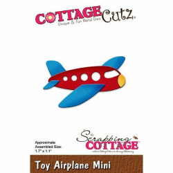 Fustella metallica Cottage Cutz Toy Airplane Mini