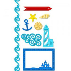 Fustella metallica Spellbinders Nautical Frames & Accents