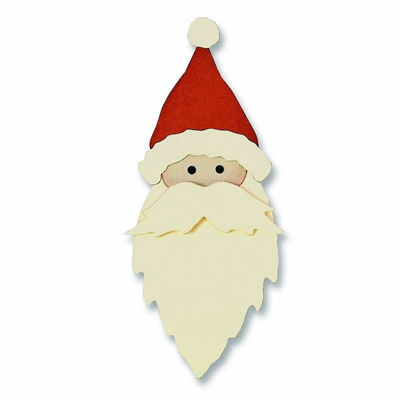 Fustella Sizzix Bigz Old St. Nick by Samantha Barnett