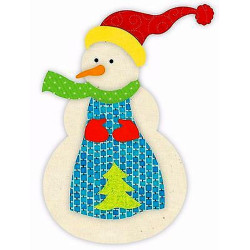 Fustella Sizzix BIGz L Snowman