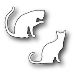 Fustella metallica PoppyStamps Cozy Kitties