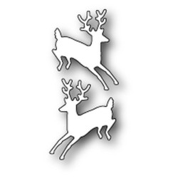 Fustella metallica PoppyStamps Prancing Deer