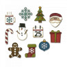 Fustella Sizzix Thinlits Mini Christmas Things by Tim Holtz