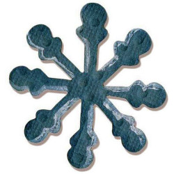 Fustella Sizzix Originals SMALL Snowflake 4 by Stephanie Ackerman