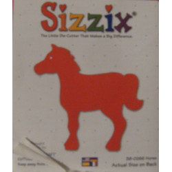 Fustella Sizzix Originals Cavallo Horse