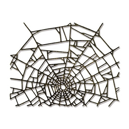 Fustella Sizzix Thinlits Cobweb by Tim Holtz