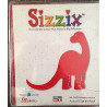 Fustella Sizzix Bigz Brontosauro dinosauro